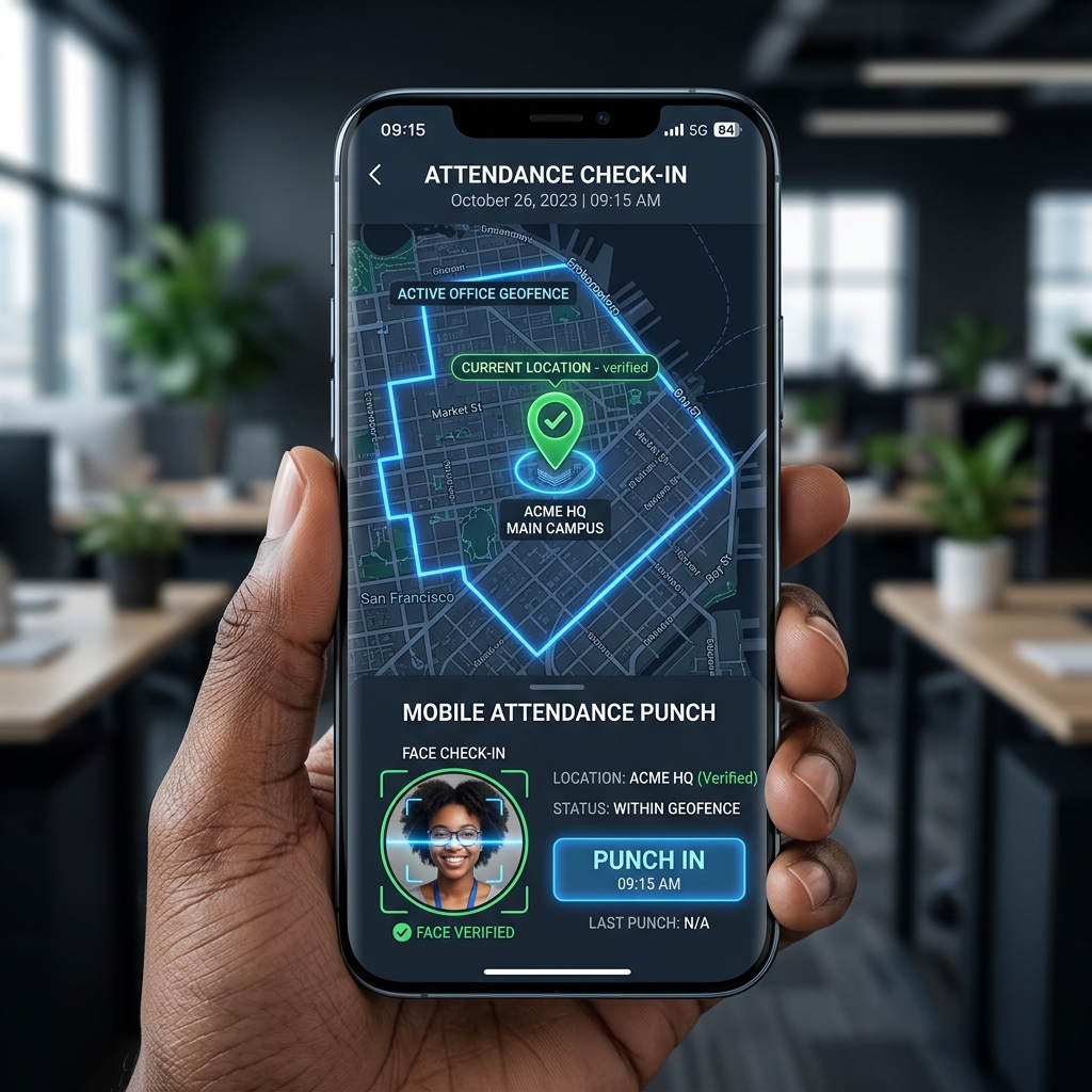Why Geofence Punching Beats Hardware Biometric Scanners