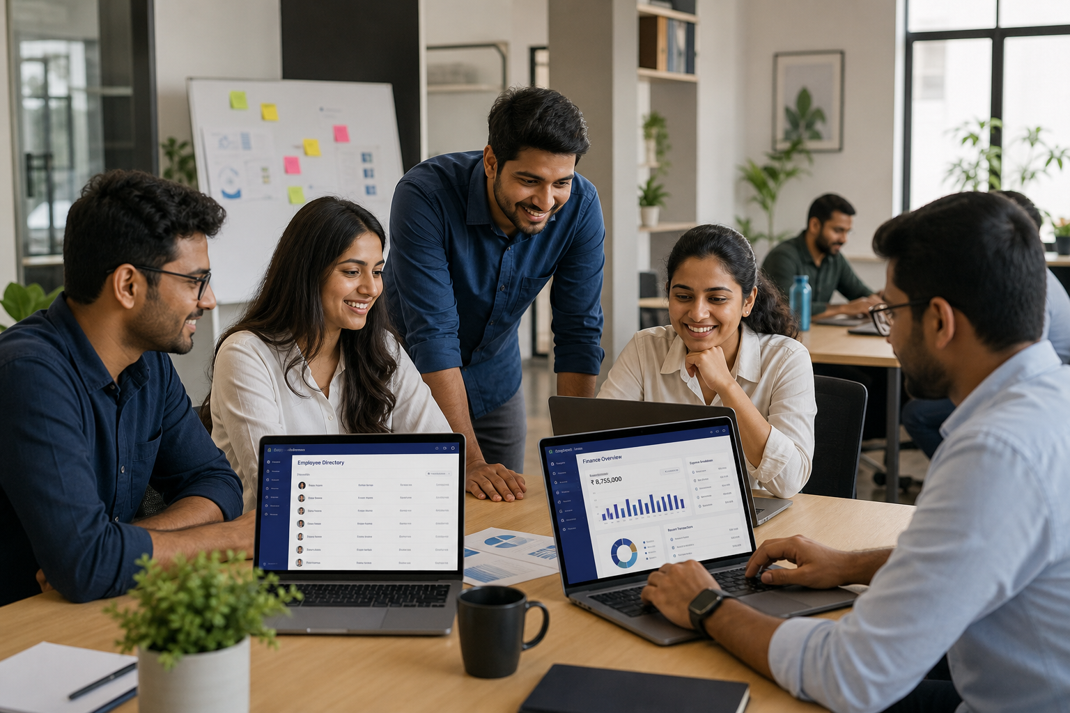Saptta team building HR and finance software for India