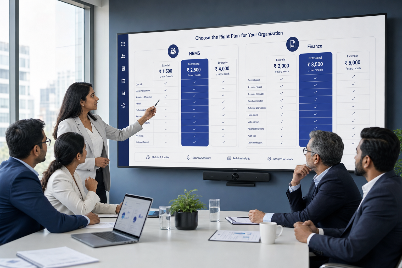 Pricing discussion with finance stakeholders